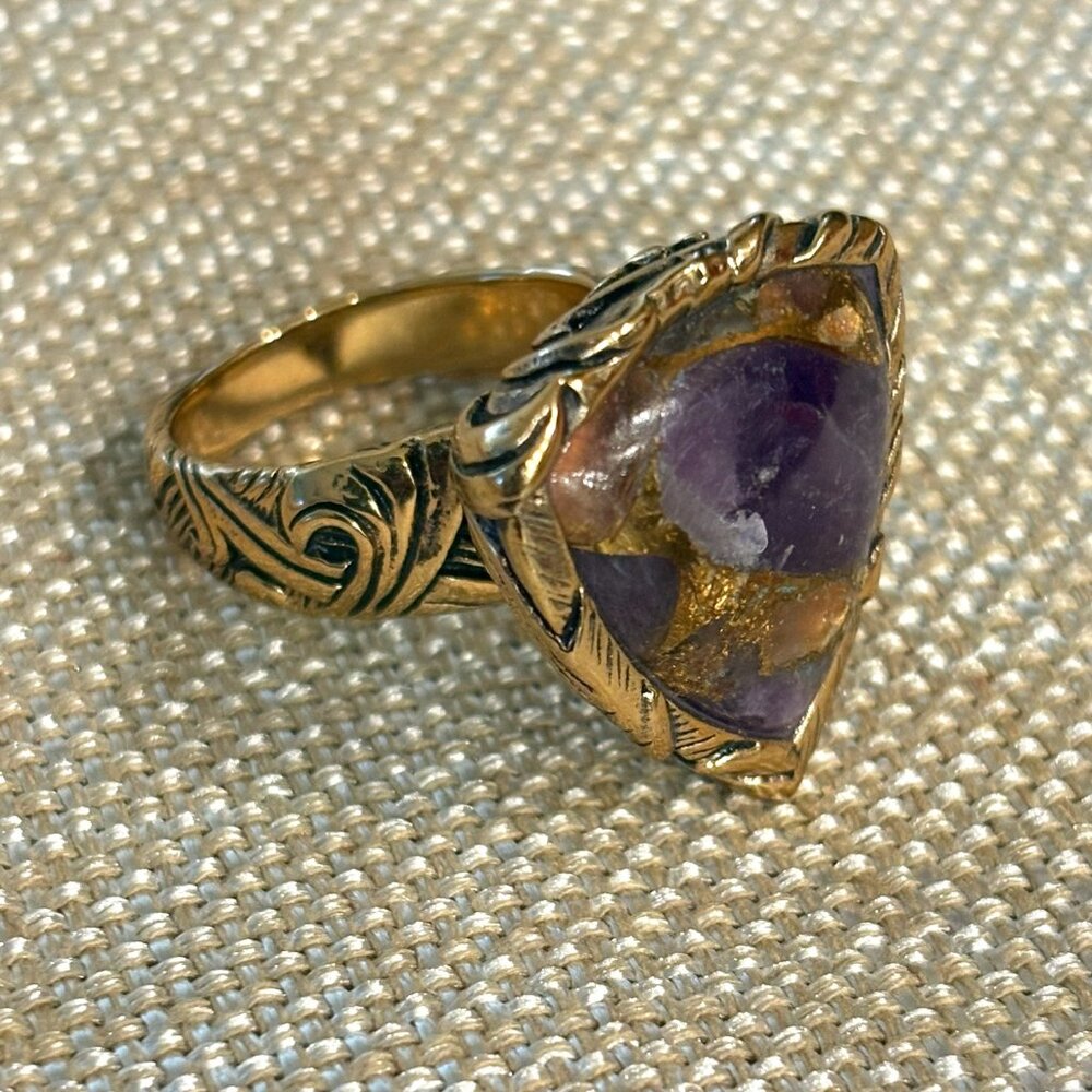 Studio Barse Thailand Multi Color Stone Statement Ring